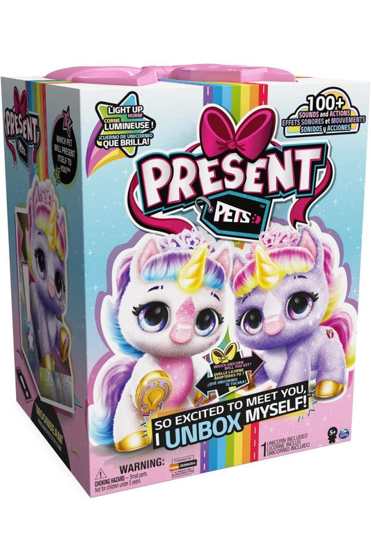 Spin Master Present Pets - Light Up Unicorn